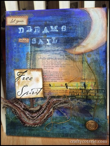 A Mixed Media Lullaby