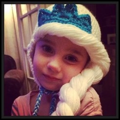 elsa princess hat