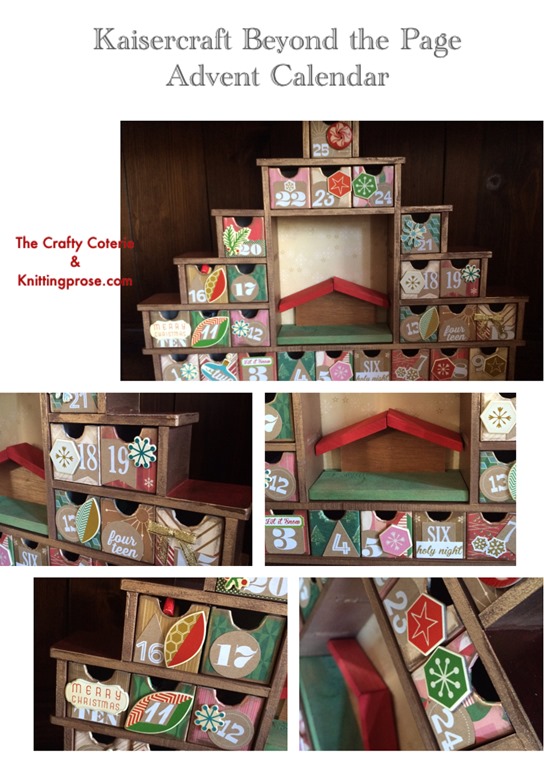 kaisercraft advent calendar assembly instructions