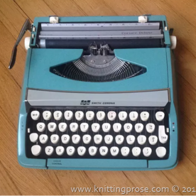 My serendipitous typewriter