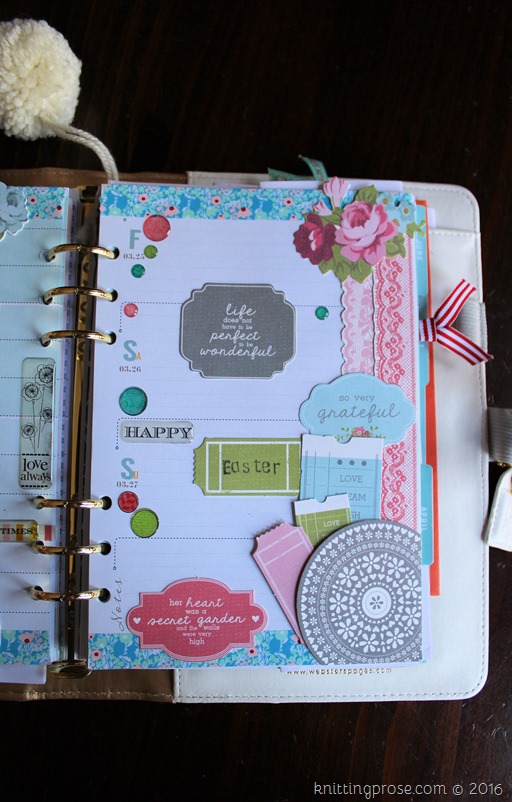 Planner layout weekend