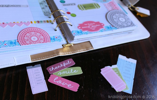 Easter week planner layout tags